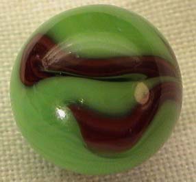 Christensen Agate Co. Three Color Striped Opaque
