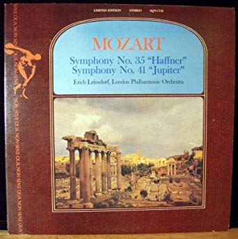 Wolfgang Amadeus Mozart ?� Symphony No. 35 ''Haffner'' / Symphony No. 41 ''Jupiter''